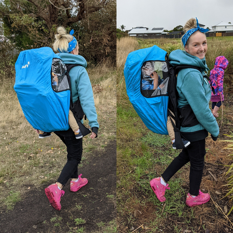 adventure carrier in the rain rain cover 