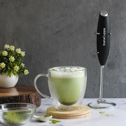 InstaCuppa Premium Milk Frother - Perfect For Making Matcha Tea