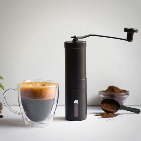 InstaCuppa Manual Coffee Grinder with Premium Quality Construction