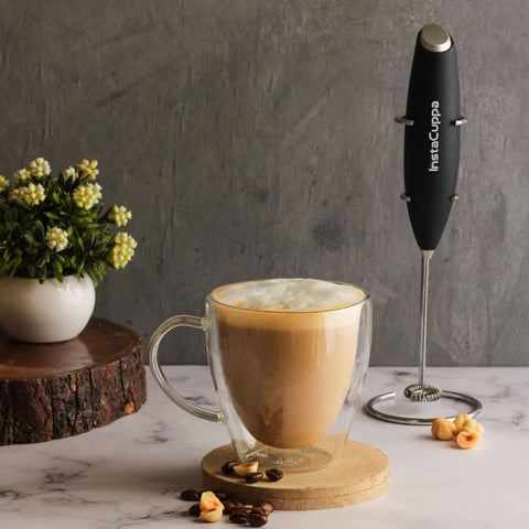 InstaCuppa Premium Milk Frother - Perfect For Making Cappuccino