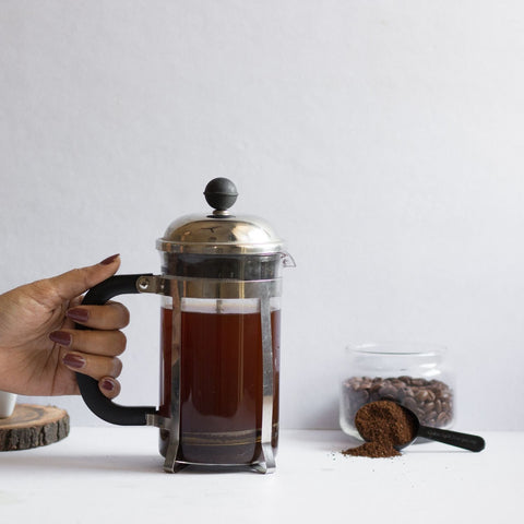 InstaCuppa French Press Coffee Maker with Easy To Grip Handle