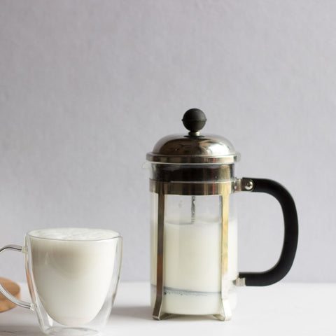 InstaCuppa French Press Coffee Maker - Perfect For Milk Frothing