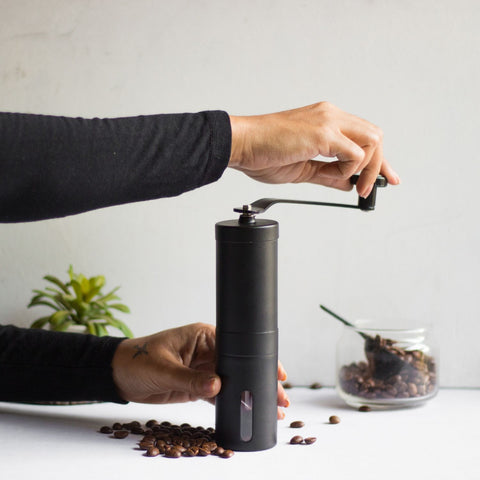 InstaCuppa Manual Coffee Grinder - How To Use - Step 3