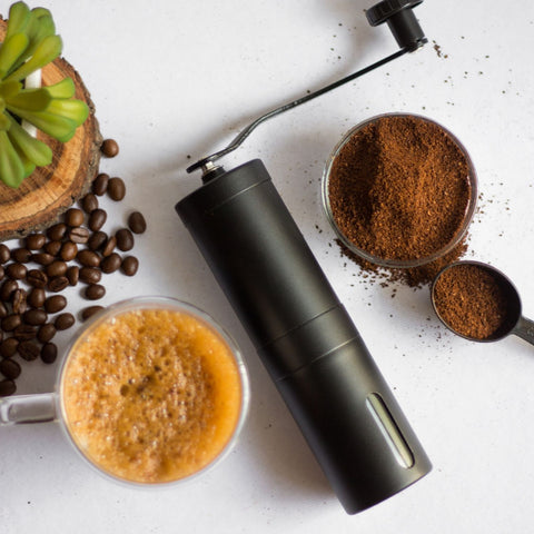 InstaCuppa Manual Coffee Grinder - Retains Original Coffee Flavor