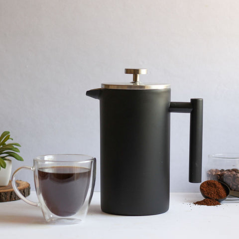 InstaCuppa Stainless Steel French Press Coffee Maker Will Perfectly Fit Into Your Kitchen