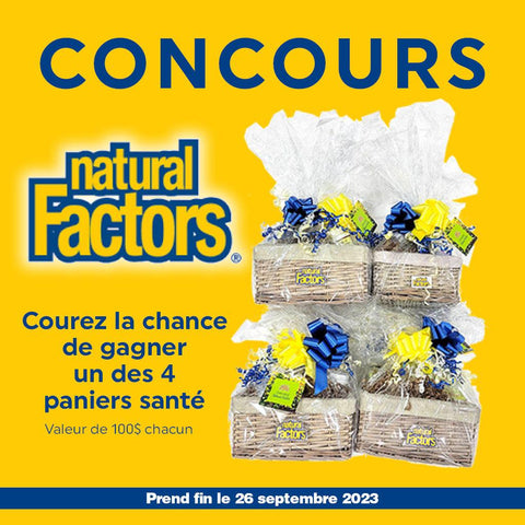 concours natural factors septembre 2023