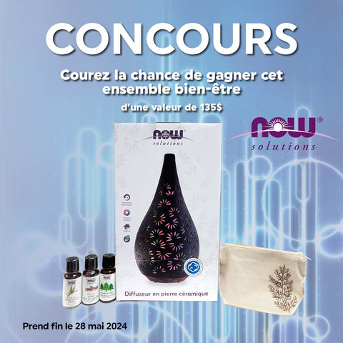 concours bien-être Now mai 2024