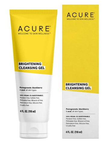 acure gel nettoyant brightening