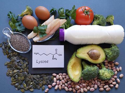 lysine-rich foods