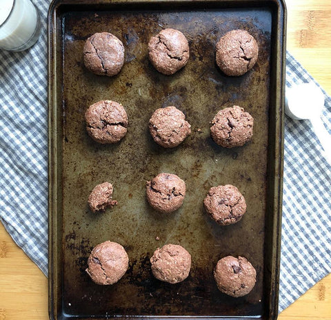 biscuits double chocolat collagene