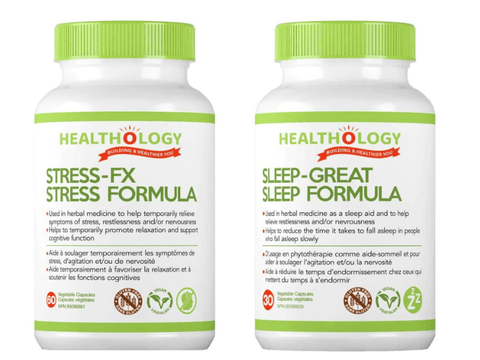 healthology stress fx sleep great