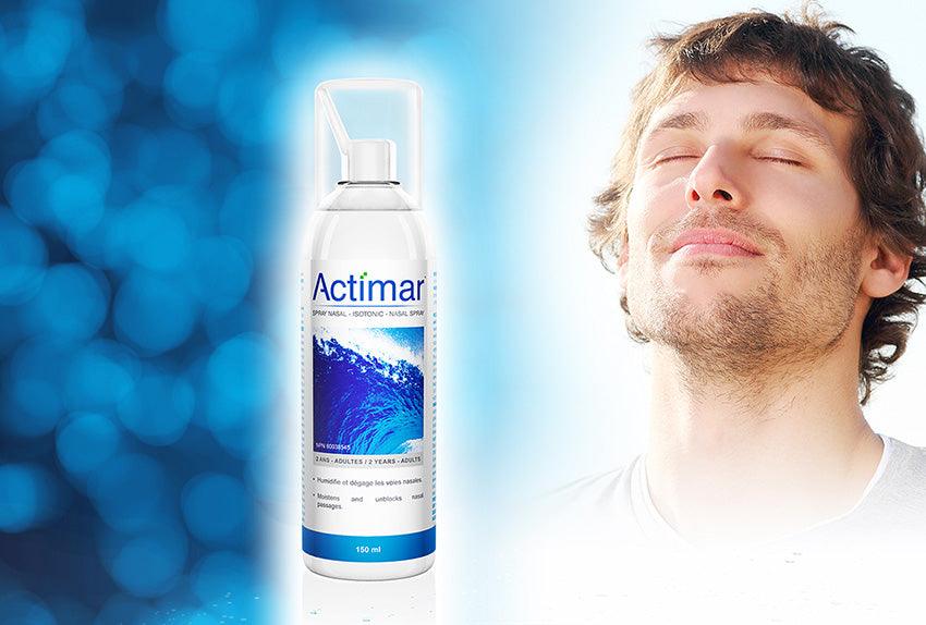 Spray nasal Eau de Quinton Action Plus hypertonique pour l'hygiène