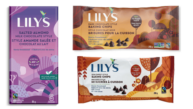 lily's chocolats keto