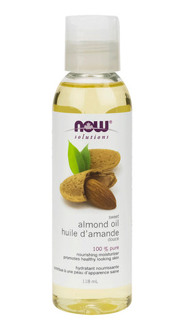 now pure sweet almond oil