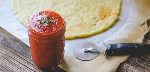 Pizza sauce et pâte