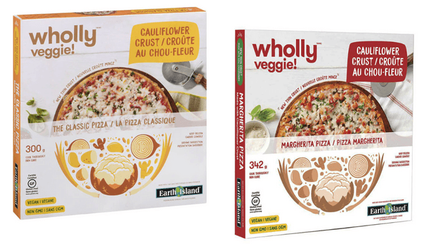 wholly veggie sand gluten pizza