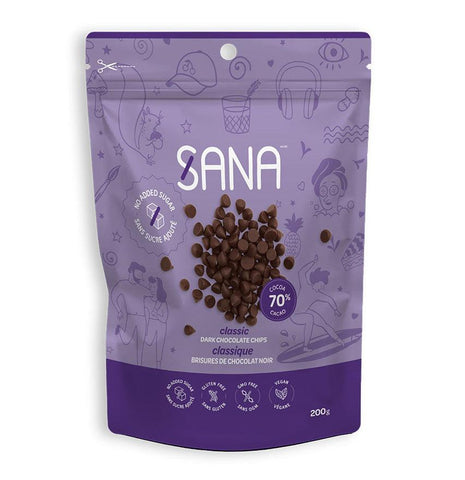 brisures de chocolat noir Sana