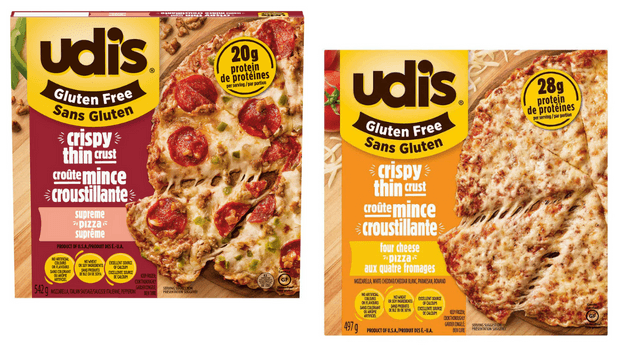 udi's gluten-free pizzas