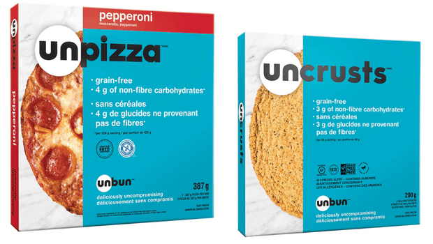 unbun foods gluten-free pizzas