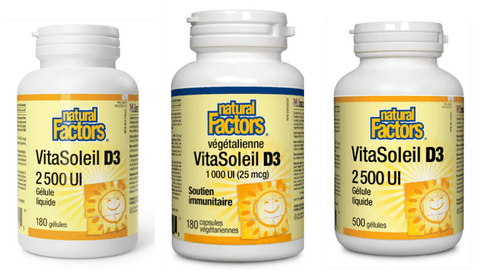 vitamine d3 vitasoleil natural factors