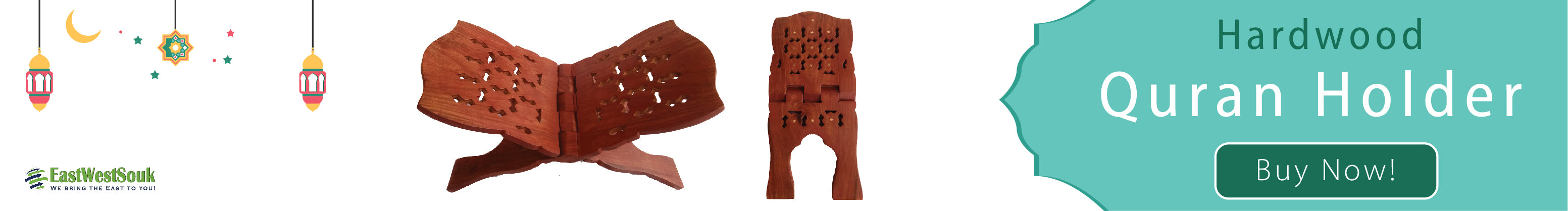 Wooden Qur'an holder