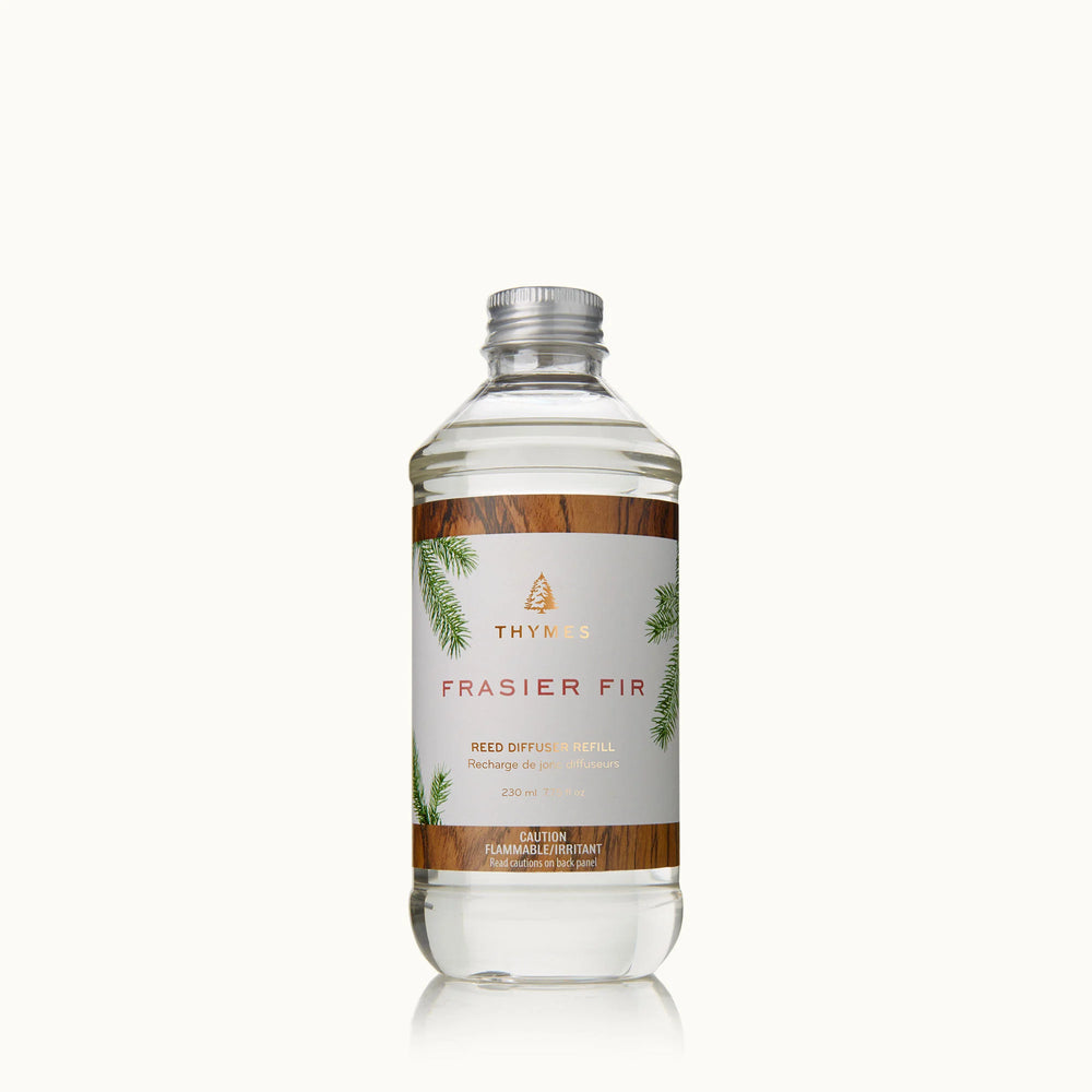Thymes : Frasier Fir Frosted Plaid Petite Reed Diffuser