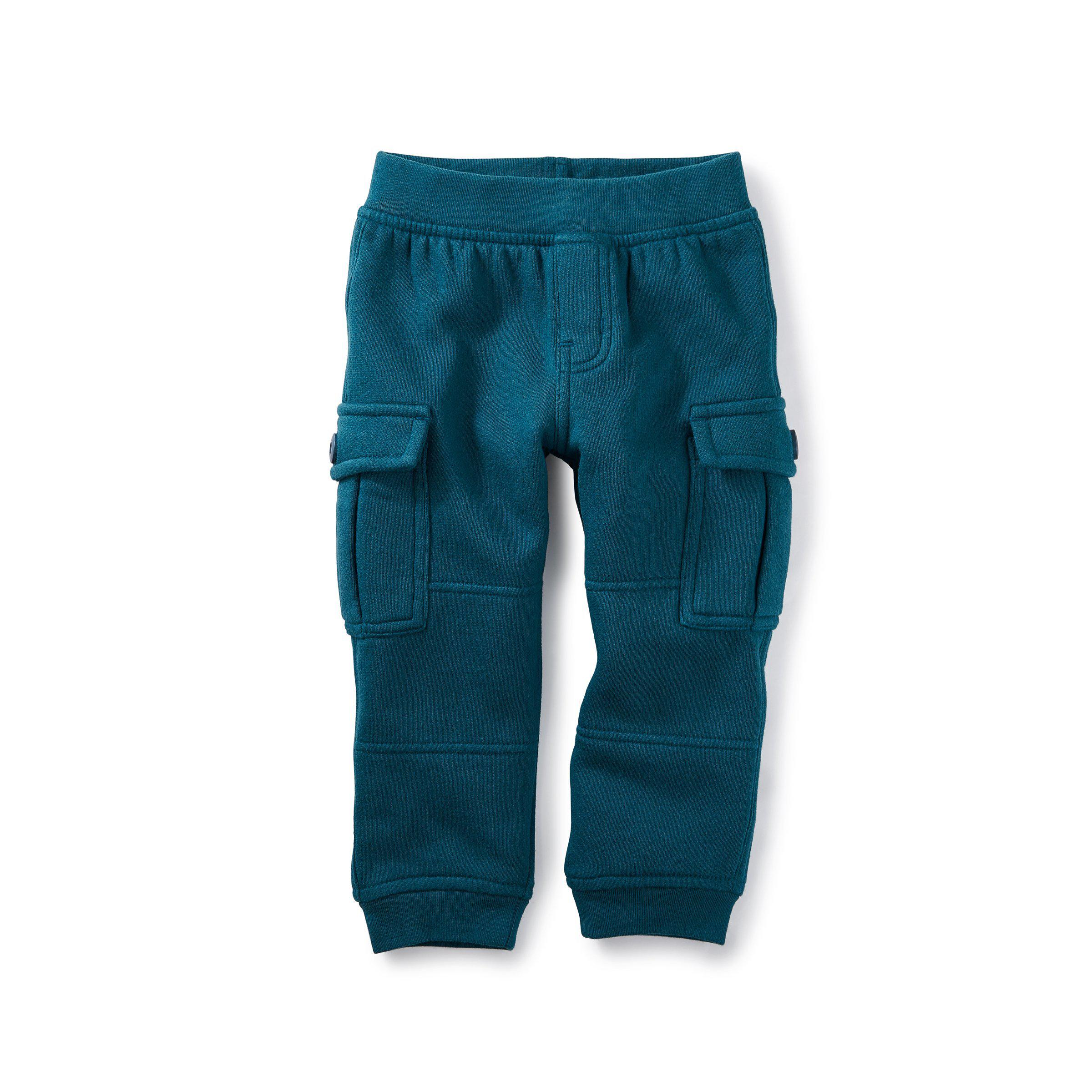 fleece cargo joggers