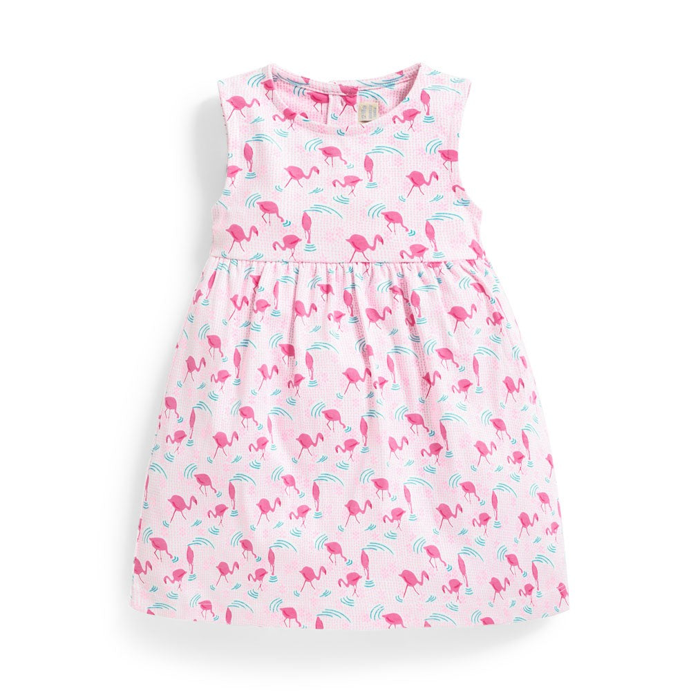 baby flamingo dress