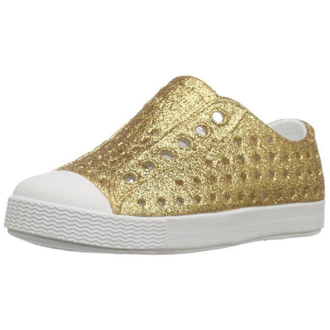 gold bling sneakers