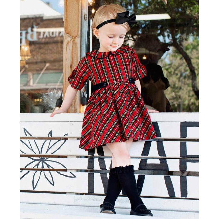 baby girl plaid dress