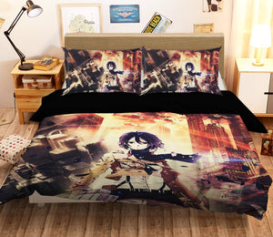 3d Azur Lane Wiki 001 Anime Bed Pillowcases Duvet Cover Quilt