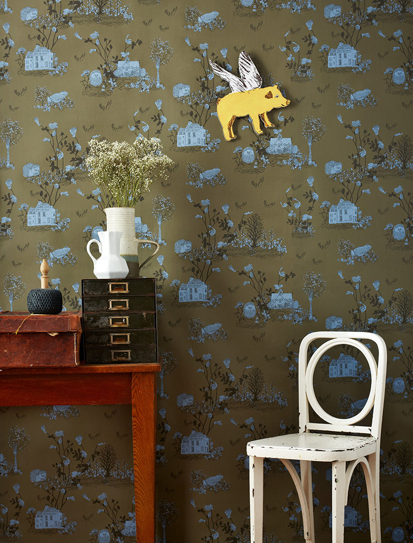 Magnetic Wallpaper Will Change the Way You Hang Art - Sian Zeng