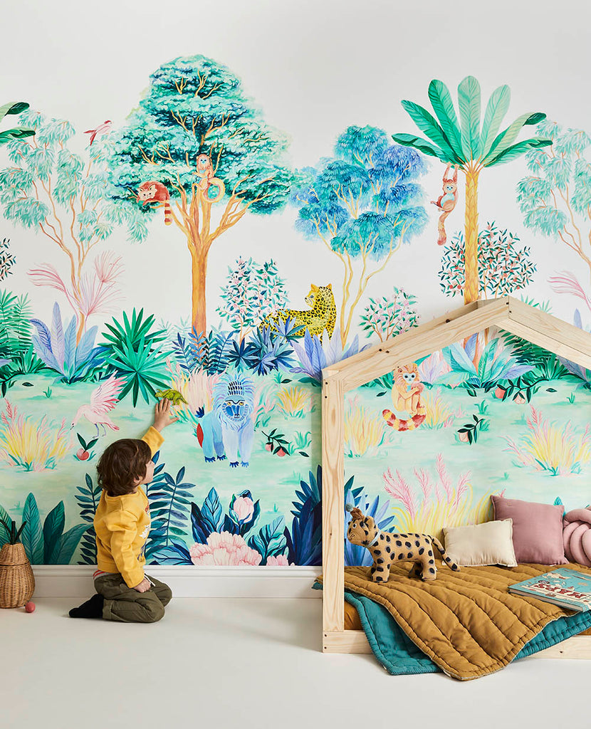 Sian Zeng Jungle Wallpaper Farbe