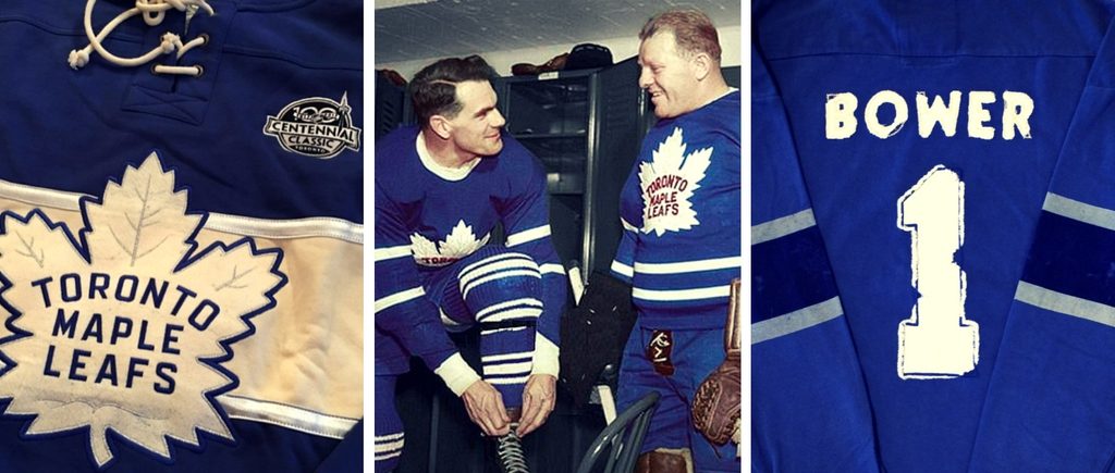 leafs 100 year jersey