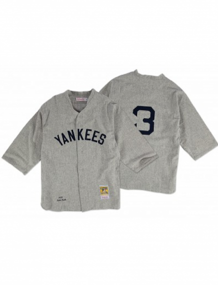 babe ruth jersey authentic