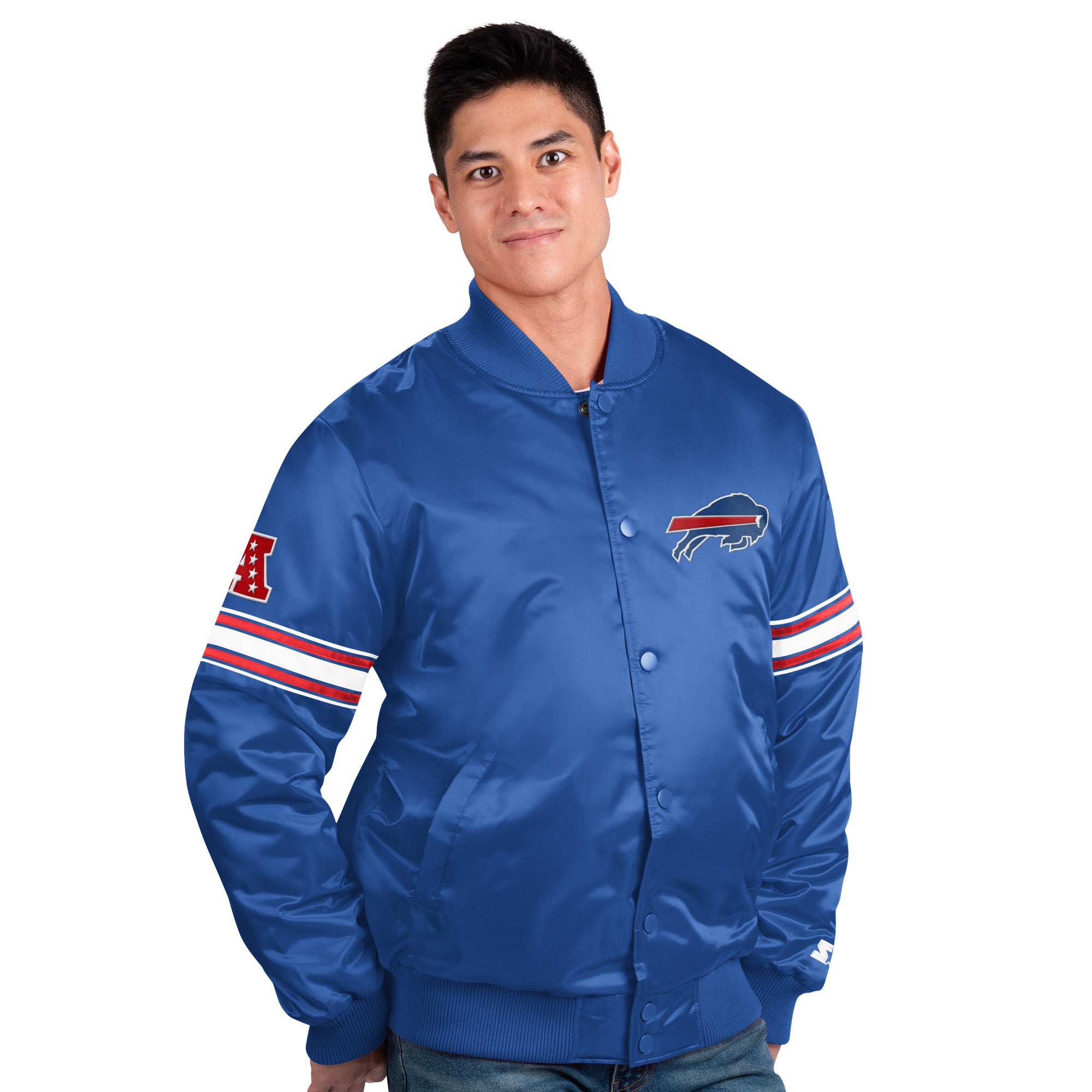 Vintage Buffalo Bills Starter Winter Jacket Size S - ShopperBoard