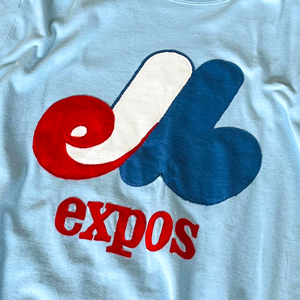 Montreal Expos Vintage Throwback Light Blue T Shirt