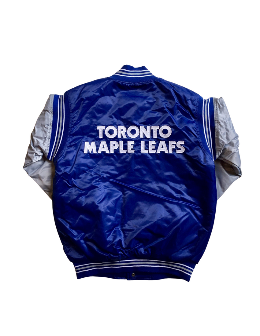 Toronto Maple Leafs Varsity Satin Starter Jacket