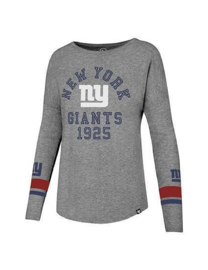 New York Giants Fanatics Branded Women's Doubleface Slub Pullover