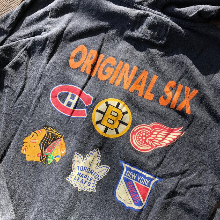 nhl original six t shirt