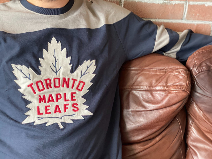 toronto maple leafs red letter jersey