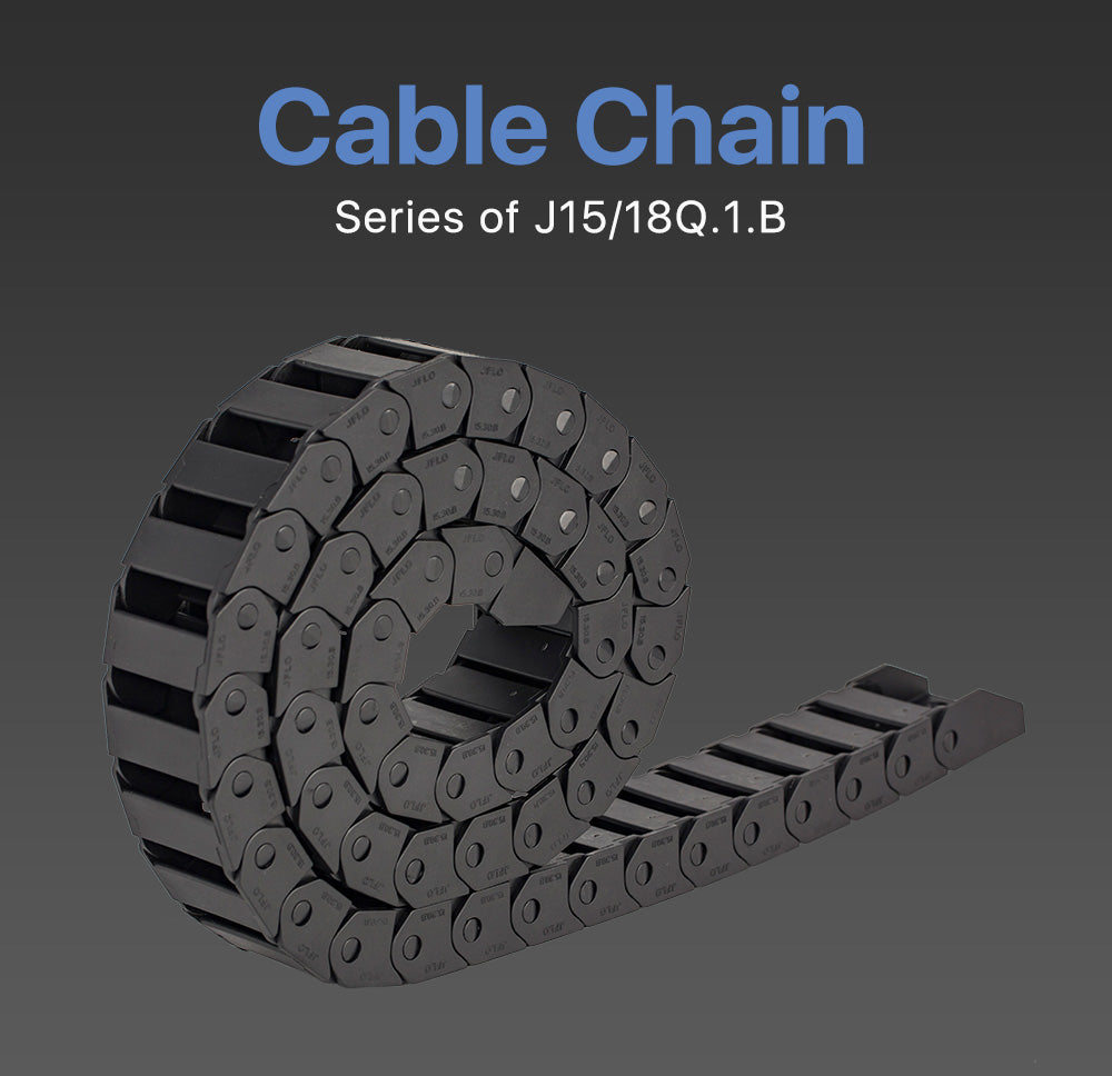 Cloudray J15Q.1.B Bridge Type Non-Opening Cable Drag Chains