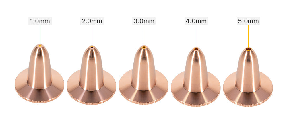 BOCI Dia.27mm longlife single layer nozzles for laser cutting