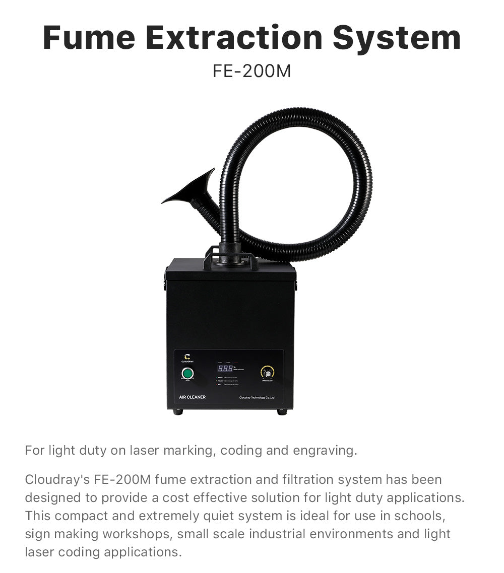 35W EF-200M Min Smoke Purifier Fume Extraction System