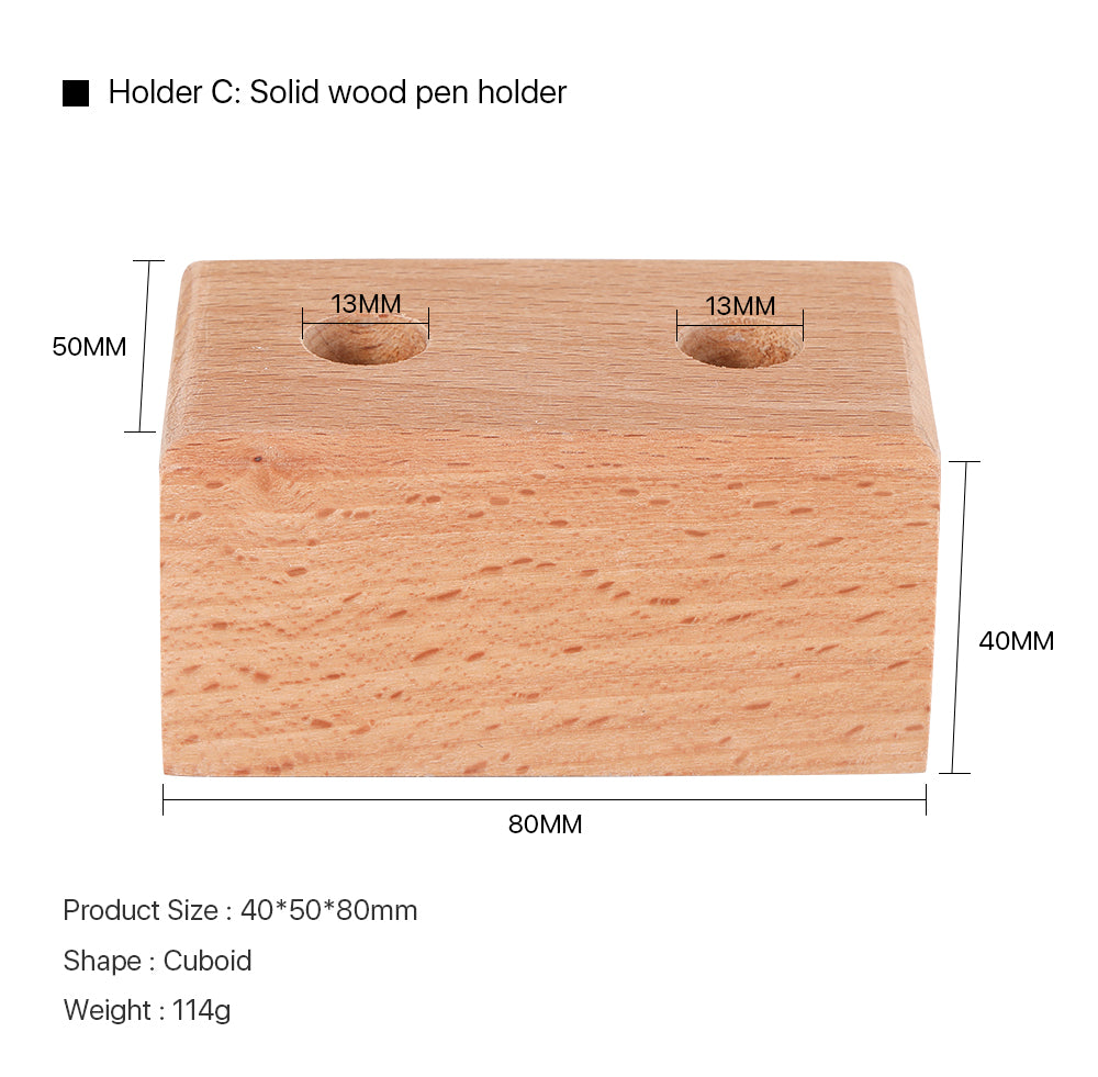 Cloudray Laser Engraving Material Solild-wood Phone Holder 8*6cm DIY  Material for Co2 Laser Marking & Engraving Machine