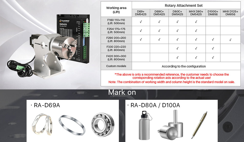 100W JPT M7 MOPA 2.5D Fiber Laser Engraving Marking Machine