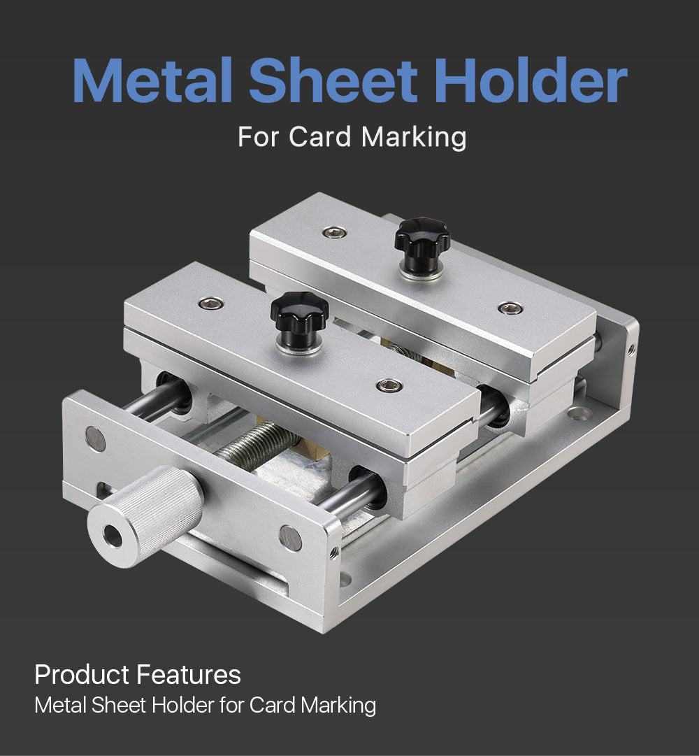 Cloudray Metal Sheet Holder For Card Marking – Cloudray Laser
