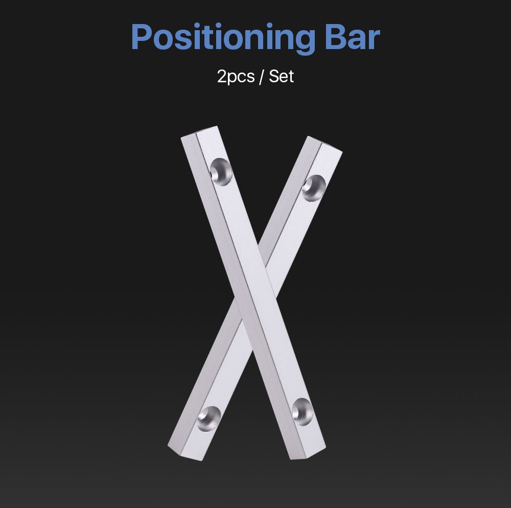 Aluminum Positioning Bar 125*12mm 2pcs