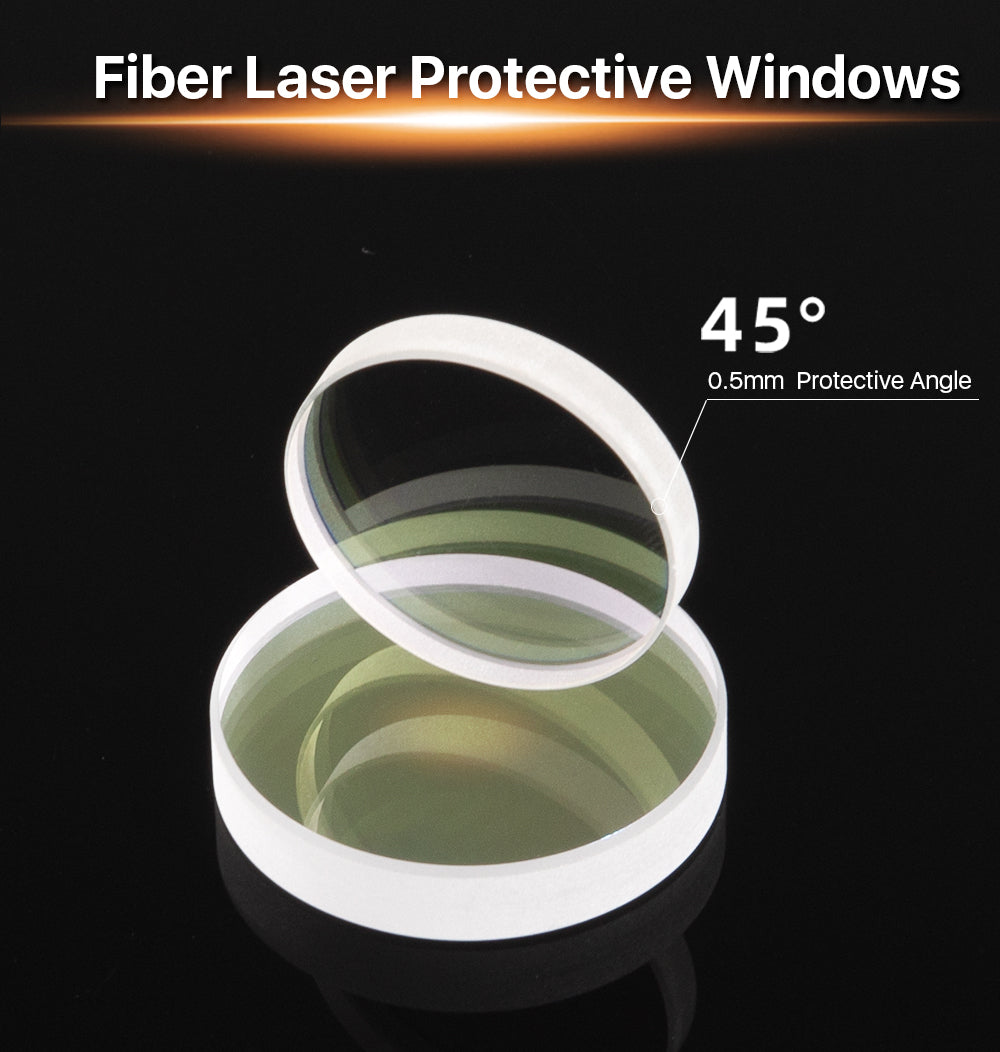 Cloudray HC JGS1 Fused Silica Fiber Laser Protective Windows