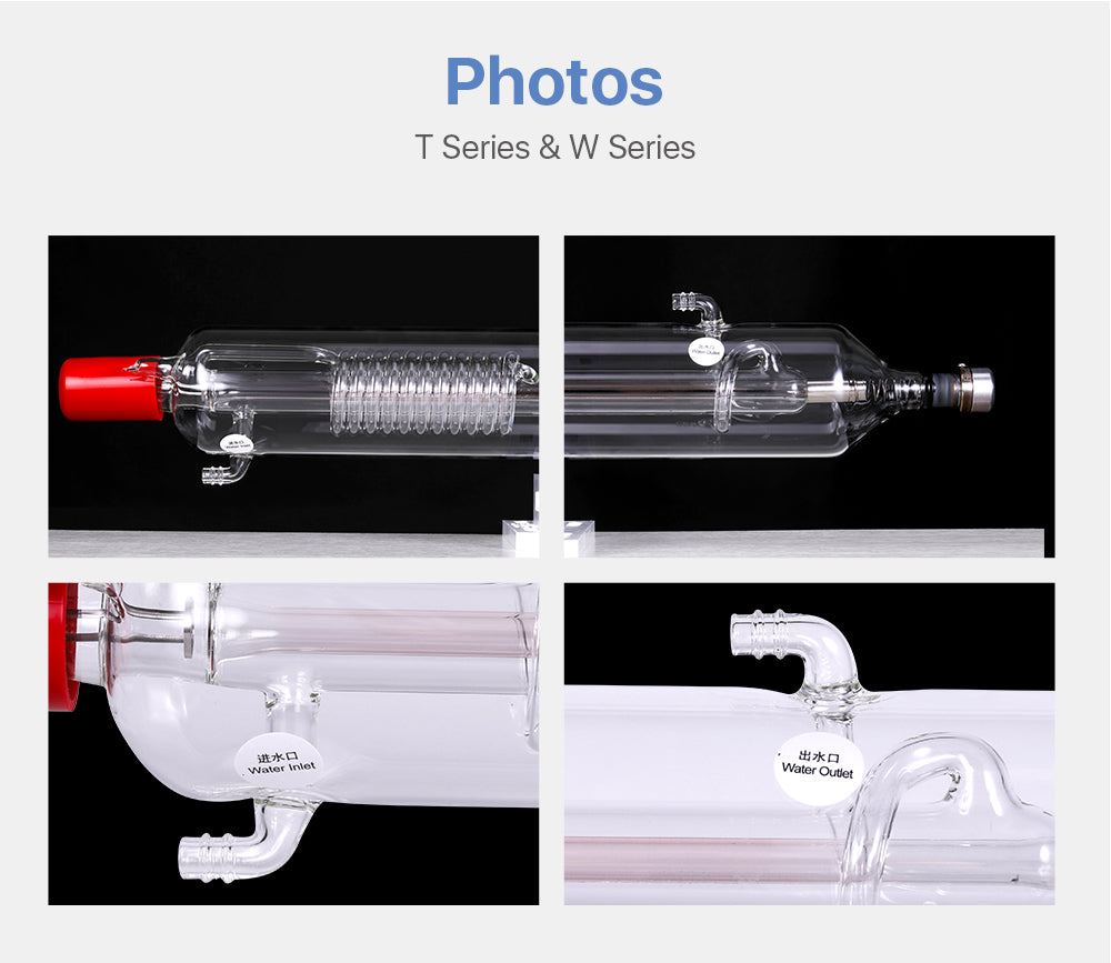 RECI W & T Series CO2 Laser Tube